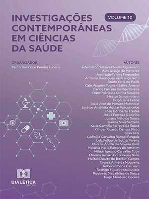 cover image of Investigações contemporâneas em Ciências da Saúde, Volume 10